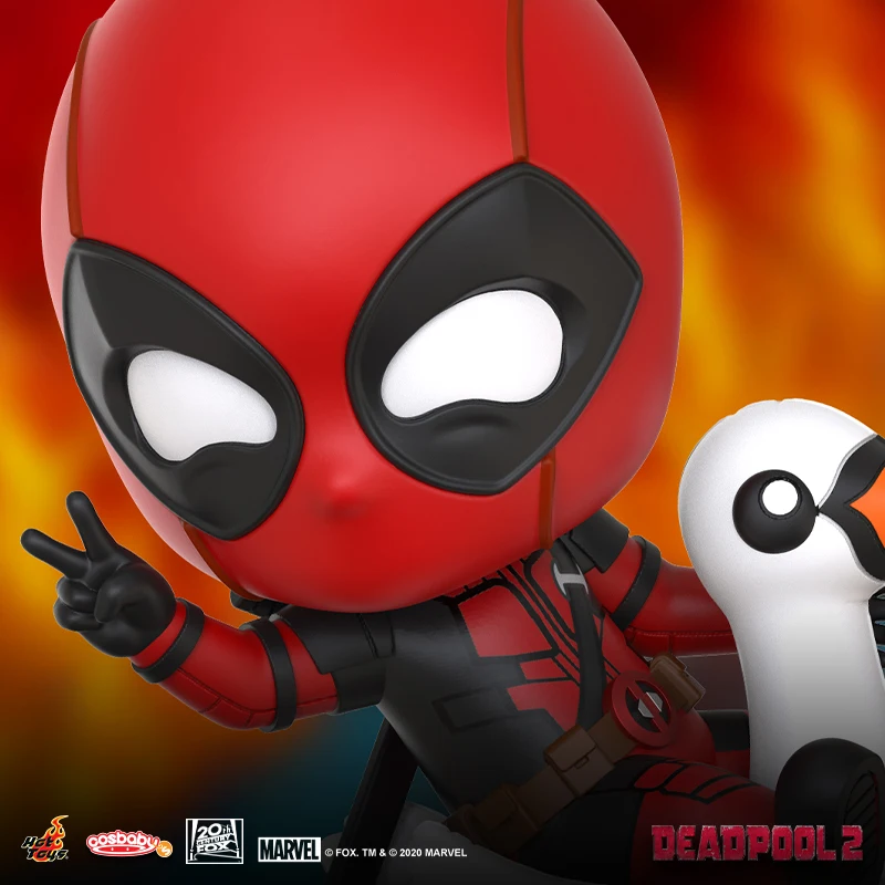 In Stock 100% Original HotToys COSBABY DEADPOOL Cable Juggernaut Mini Collection Doll Toy Holiday Gift Pvc