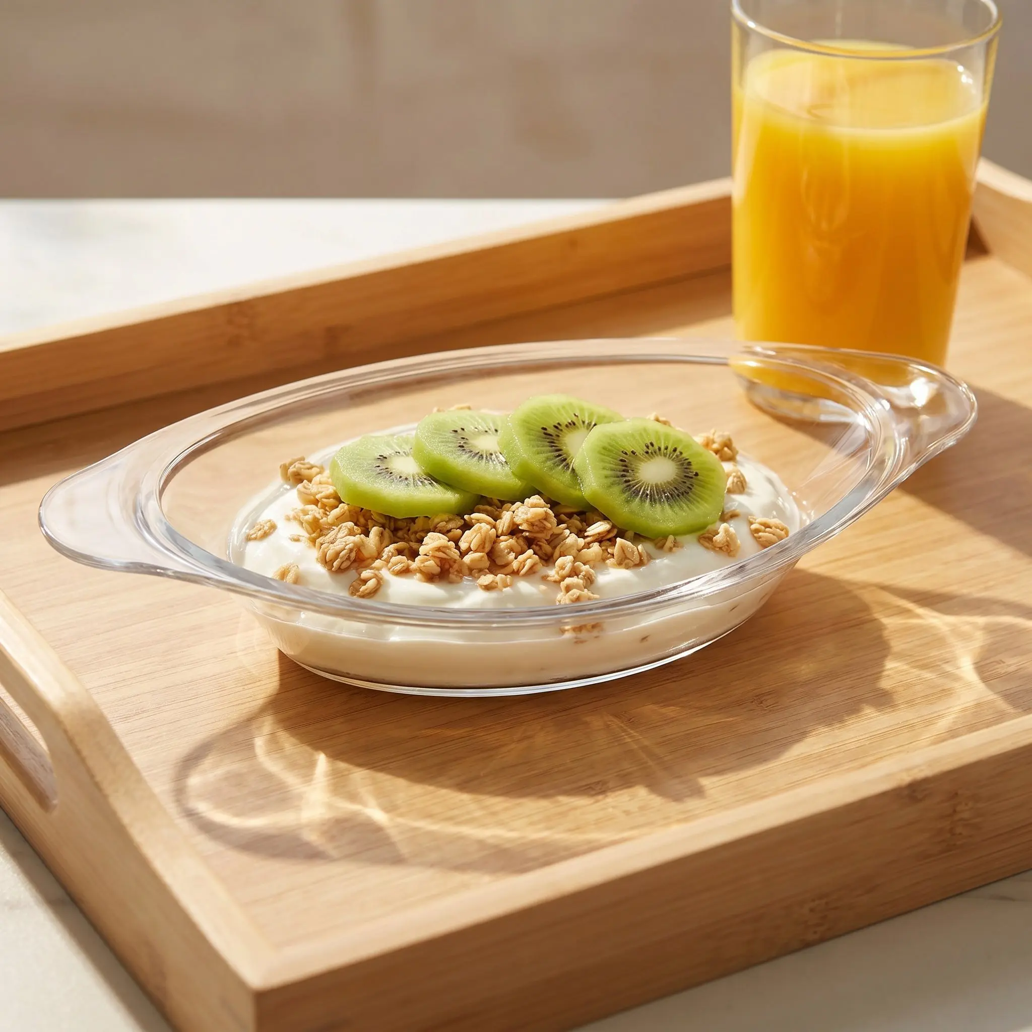 4pcs Clear Plastic Banana Split Bowls Ice Cream Sundae Bowls Snack Dish Dessert Serving Trays Fruits Candy Yogurt Platter