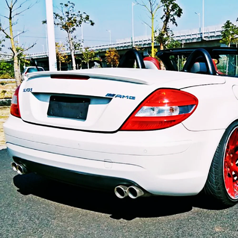 2004-2010 메르세데스 벤츠 SLK R171 SLK200 SLK280 SLK300 SLK350 SLK35 SLK55 리어 트렁크 리드 스포일러 윙 자동차 액세서리 ﻿ 부품 썸네일 5