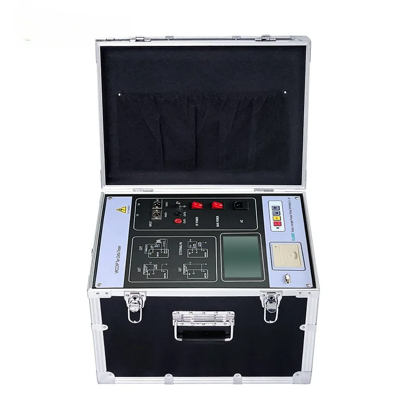 10kV Dielectric Loss Testing tgδ Meter 110kV High Voltage Equipment Measurement Tan Delta Tester CVT Variable Ratio Test