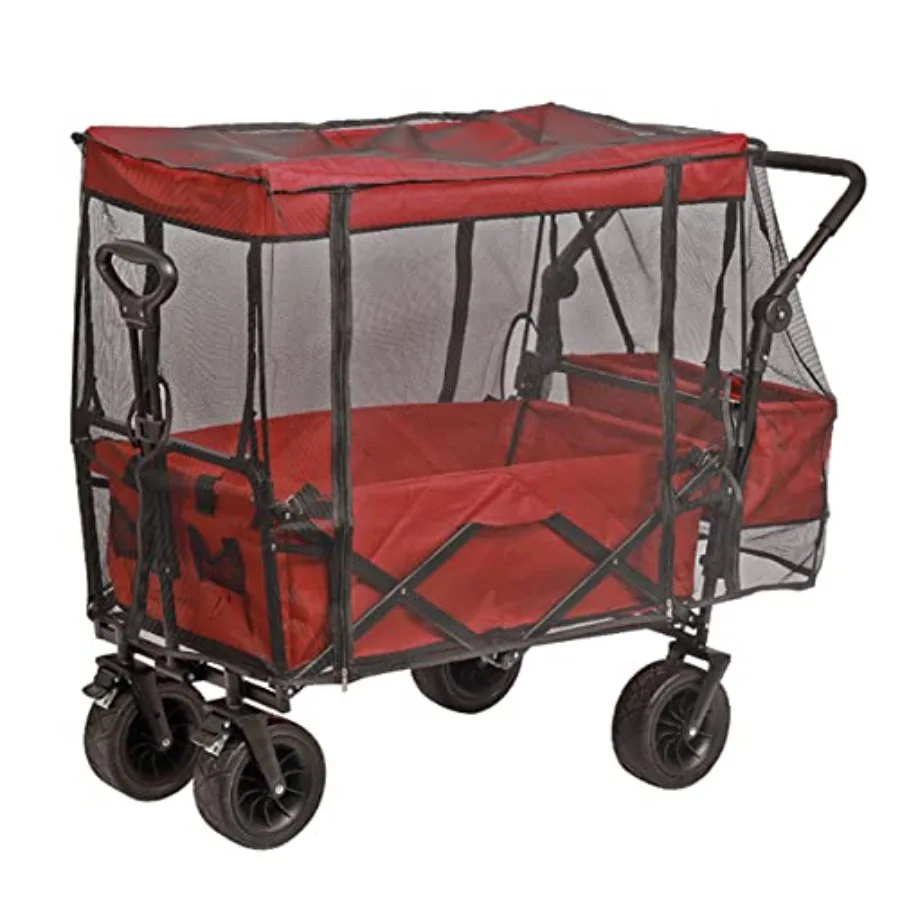

Wagon Net Cover for Outdoor Garden Camping Protective Accessories with Zippered 35 Lx20 W