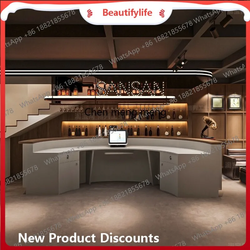 

Z 10Bar Best Reception Desks Unique Welcome Display Aesthetic Design Reception Desks Curved