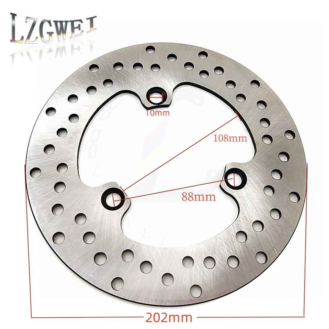 Motorcycle Rear Brake Disc Steel For Yamaha XG250 XT250 Tricker XT225W XTZ250 XG XT 250 225 W XTZ Brake Discs Rotor