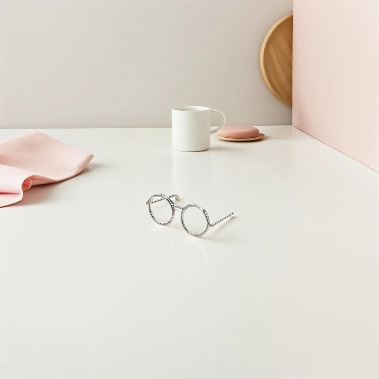 

50Pcs Miniature Eyeglasses Versatile Crafting Options Easy to Use for Beginners and Experienced Users Mini Glasses