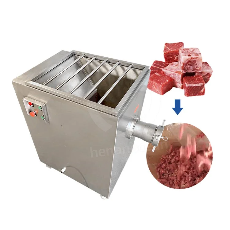 Máquina de moer carne congelada OCEAN Moedor de carne carne de frango industrial com máquina de picar osso