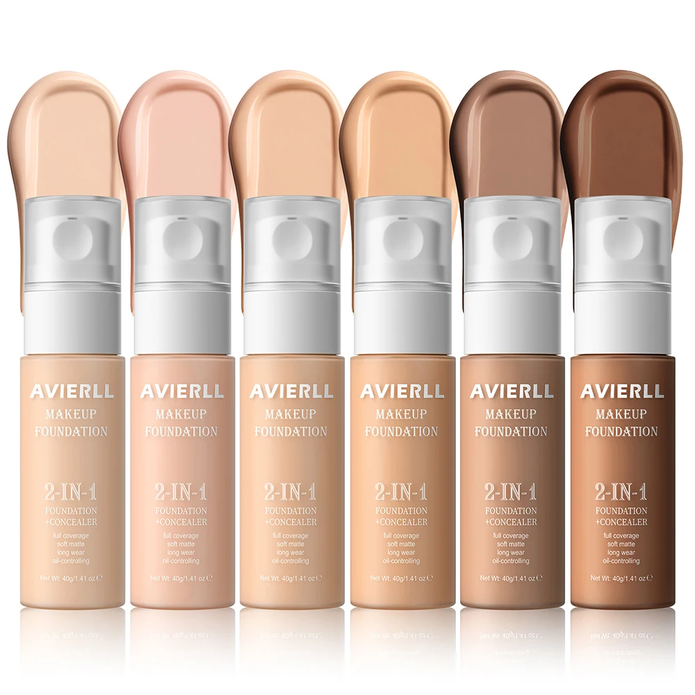 保湿ファンデーション、コンシーラー、防水フェイスメイクベース、女性のメイクに適しています、ハロウィーンギフト