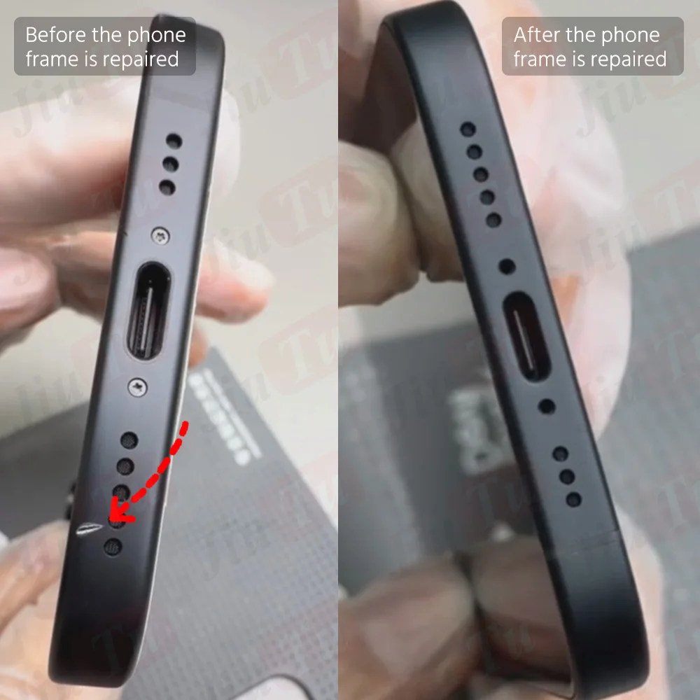 

Mobile Phone Frame Scratch Repair Kit Spray Gun Polishing Sandpaper For Bezel Frame Polishing Repaint Refurbishment