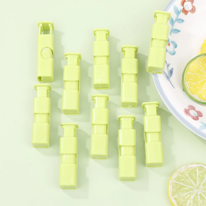 10 pz Clip di tenuta sacchetto di conservazione degli alimenti Clip Snack conservazione degli alimenti freschi sigillo sacchetto Clip sigillante morsetto strumento di conservazione della cucina