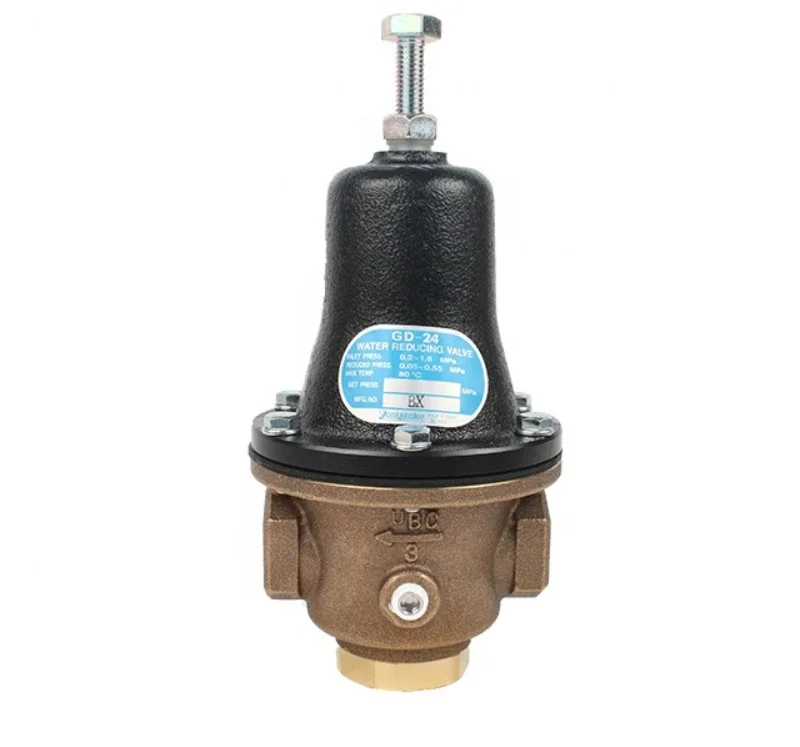 

Original pressure reducing valve PRV seawater GD-24 cast bronze JIS reinforced concrete thread spot