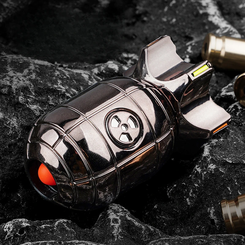 Mini pistolet rotatif à éjection de rouleau, Mini Fidget Spinner, en métal EDC, soulage le Stress, jouets anti-Stress, nouveautés Cool créatives