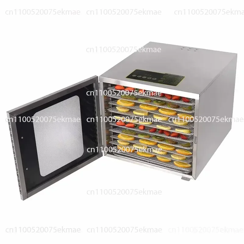 10 Tray Fruit and Vegetable Food Air Dryer Dehydration Pet Dryer Fast Powerful and Efficient Dehydrator