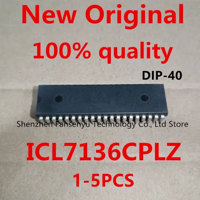 

(1-5PCS/lot) New Original ICL7136CPLZ ICL7136 DIP-40 Analog to Digital Converter Chip