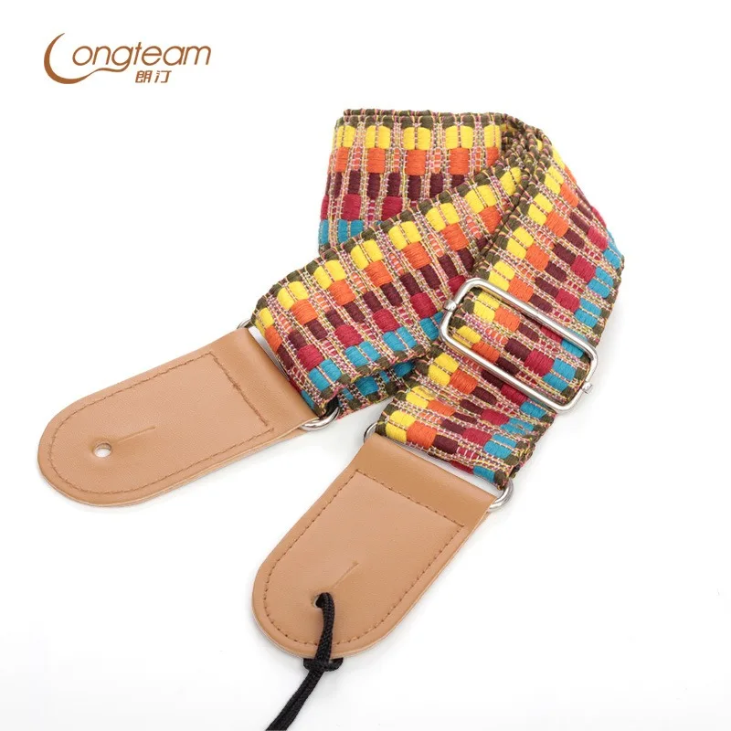 

Ethnic Style GuitarStrap, Personalized Woven Folk Acoustic Acoustic Guitar Strap, Electric Guitar ShoulderStrap Accessories