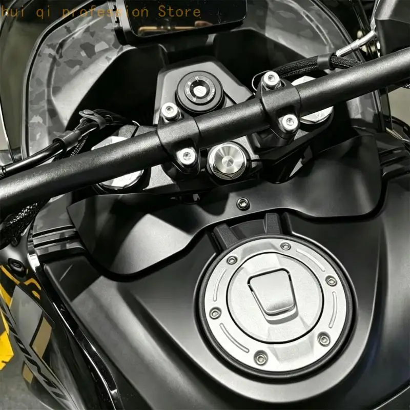 Schwarze Windabweiserplatte, PETG-Motorrad-Cockpit-Ersatzzubehör mit Befestigungsloch und passgenauer Optik für Road H8WE – Detail 9