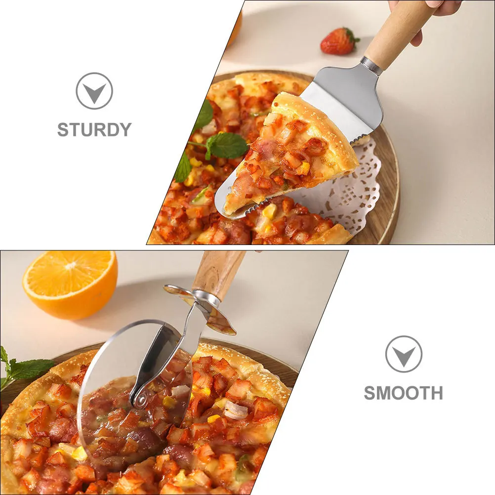 

1 комплект, резак для пиццы, кухонный резак из нержавеющей стали, роликовый диск для пиццы, нескользящая ручка, гладкая поверхность, легко чистится, мульти