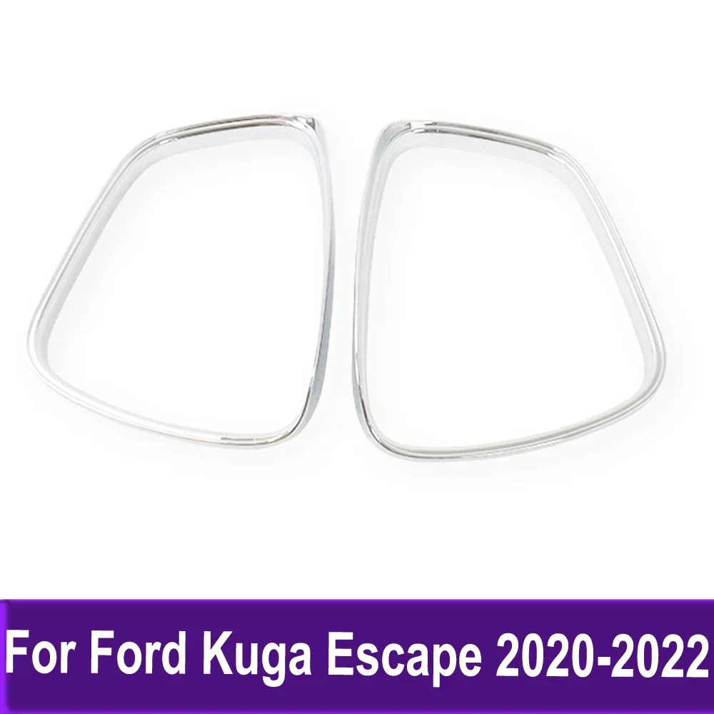

Rearview Mirror Rain Shade Visor Cover For Ford Kuga Escape 2020 2021 2022 Mirrors Eyebrow Trim Accessories Chrome
