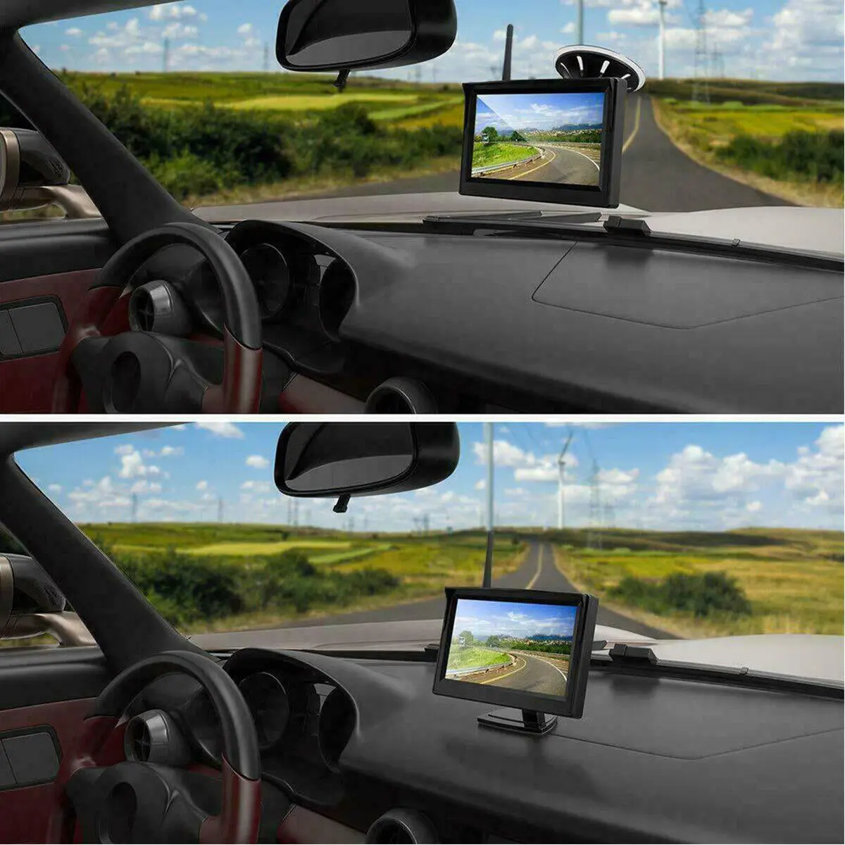 Wireless 18led IR Backup Camera with 5\