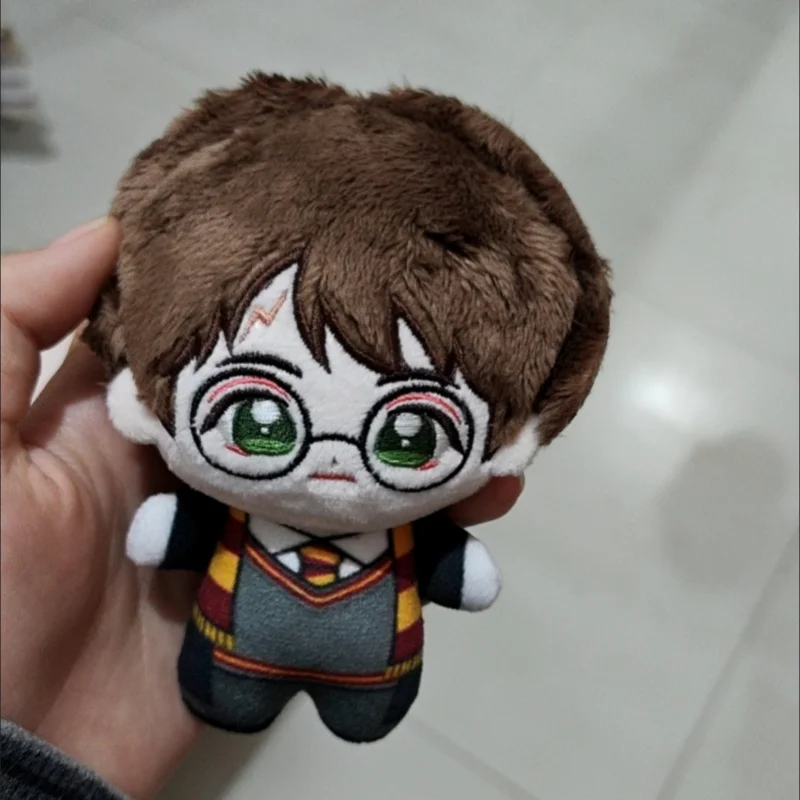 10cm Pluszowe Figurki Harry'ego Pottera Anime Malfoy Hermione Ron Cosplay Kreskówkowe Zabawki Bawełniane Breloczki Dekoracja Plecaka Prezent ACG