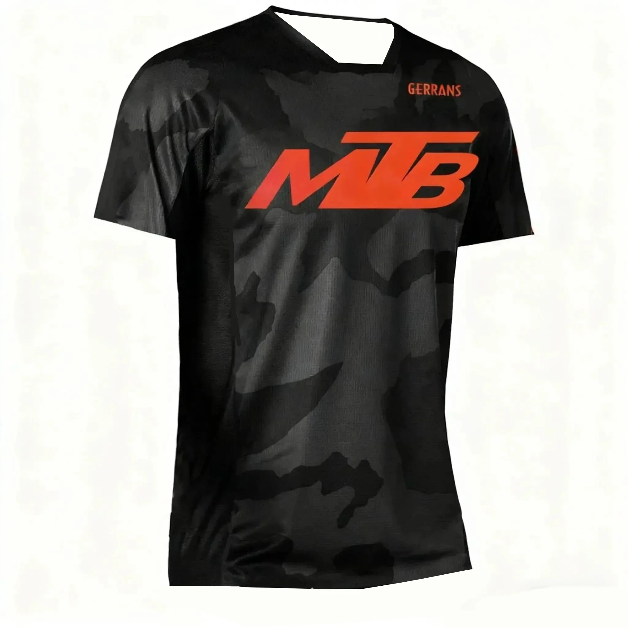 26 Mountain Biking Apparel, Motorcycle Shirts, Off-Road Short-Sleeve Outdoor Sports Gear (Family/Parent-Child Sets) Crew Neck