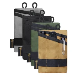 Bolsa de almacenamiento EDC de bolsillo para exteriores, bolsa de herramientas plegable multifuncional, Clip para tarjeta de crédito, BILLETERA, cuchillo táctico, herramienta colgante para bolígrafo, 1 unidad