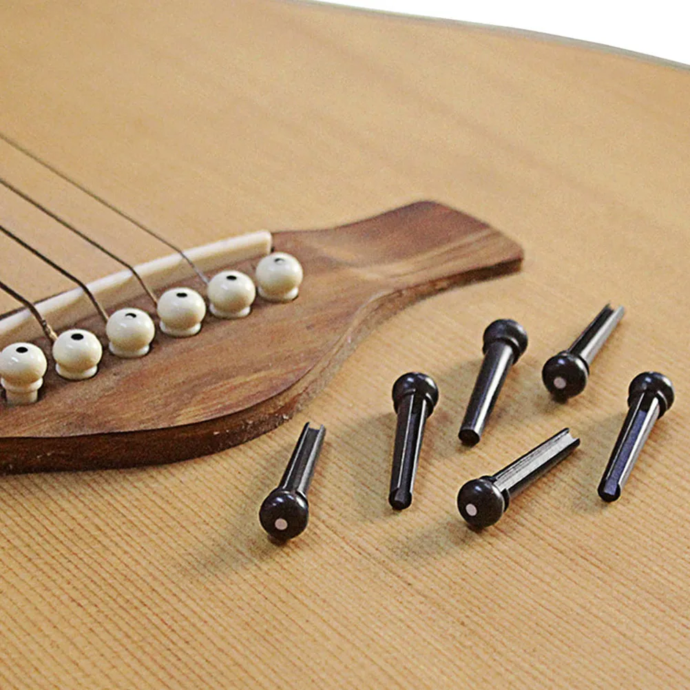 

Steel String Nails Bass Bridge Pins Acoustic Guitar Replacement Accesories Pegs