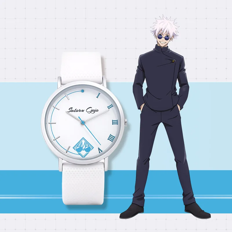 

Anime Quartz Watch Jujutsu kaisen Gojo Satoru Geto Suguru Role Watches Children Christmas Gift