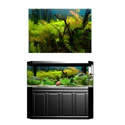 3D Aquarium Fantasy Background Poster Backdrop Fish Sticker Decoration