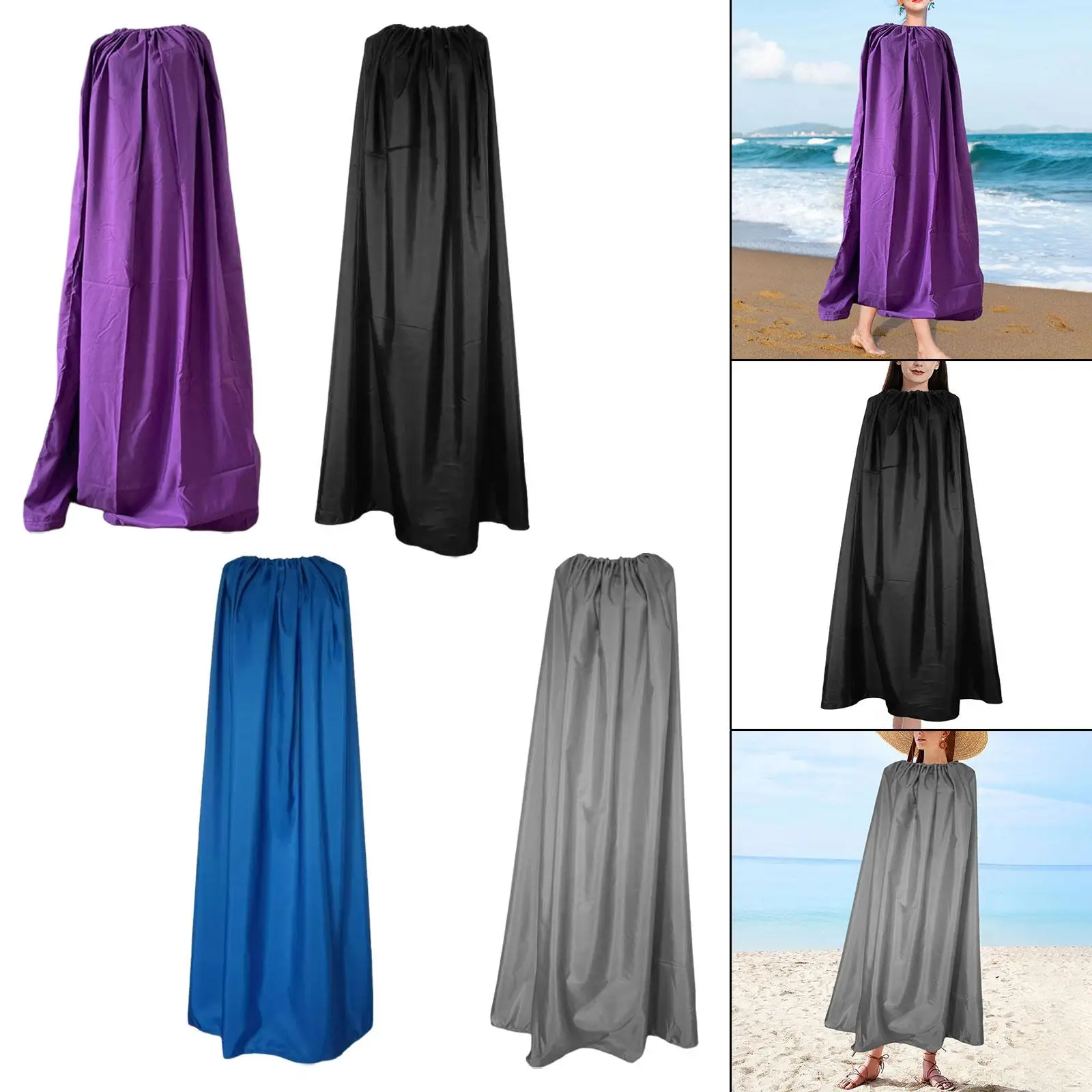 

Портативная палатка для раздевалки, практичный универсальный купальник, чехол для пеленального плавания для пляжа, плавания, кемпинга, серферов на открытом воздухе