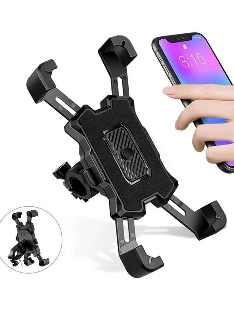 AliExpress Mrgabwte Bicycle Phone Holder Motorcycle Adjustable Stand 360° Rotatable GPS Mobile Phone Clip Bikes Sports Accesories For iPhone Xiaomi