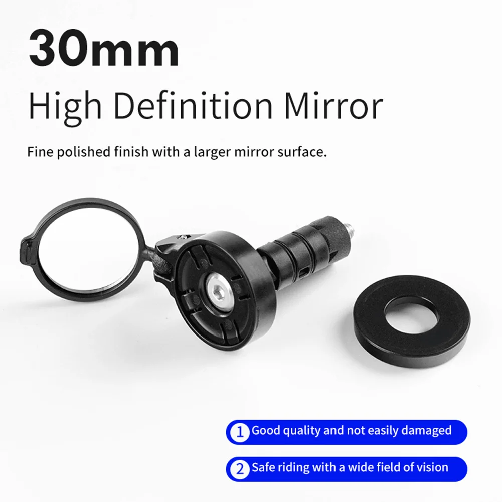 دراجة المقود التوصيل مرآة الرؤية الخلفية HD ركوب المقود نهاية مرآة الرؤية الخلفية العالمي لملحقات الدراجة الطريق الجبلية