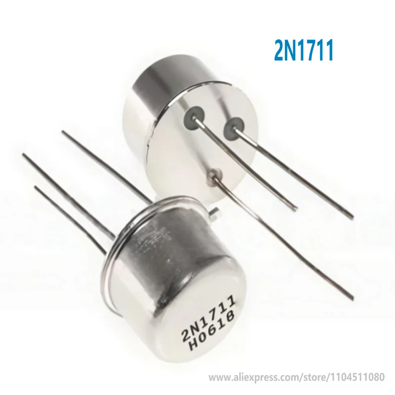 5PCS/2N2905A 2N2219A 2N1711 2N2222A 2N2907A 2N2646 Metal Sealed Gold Sealed Transistor