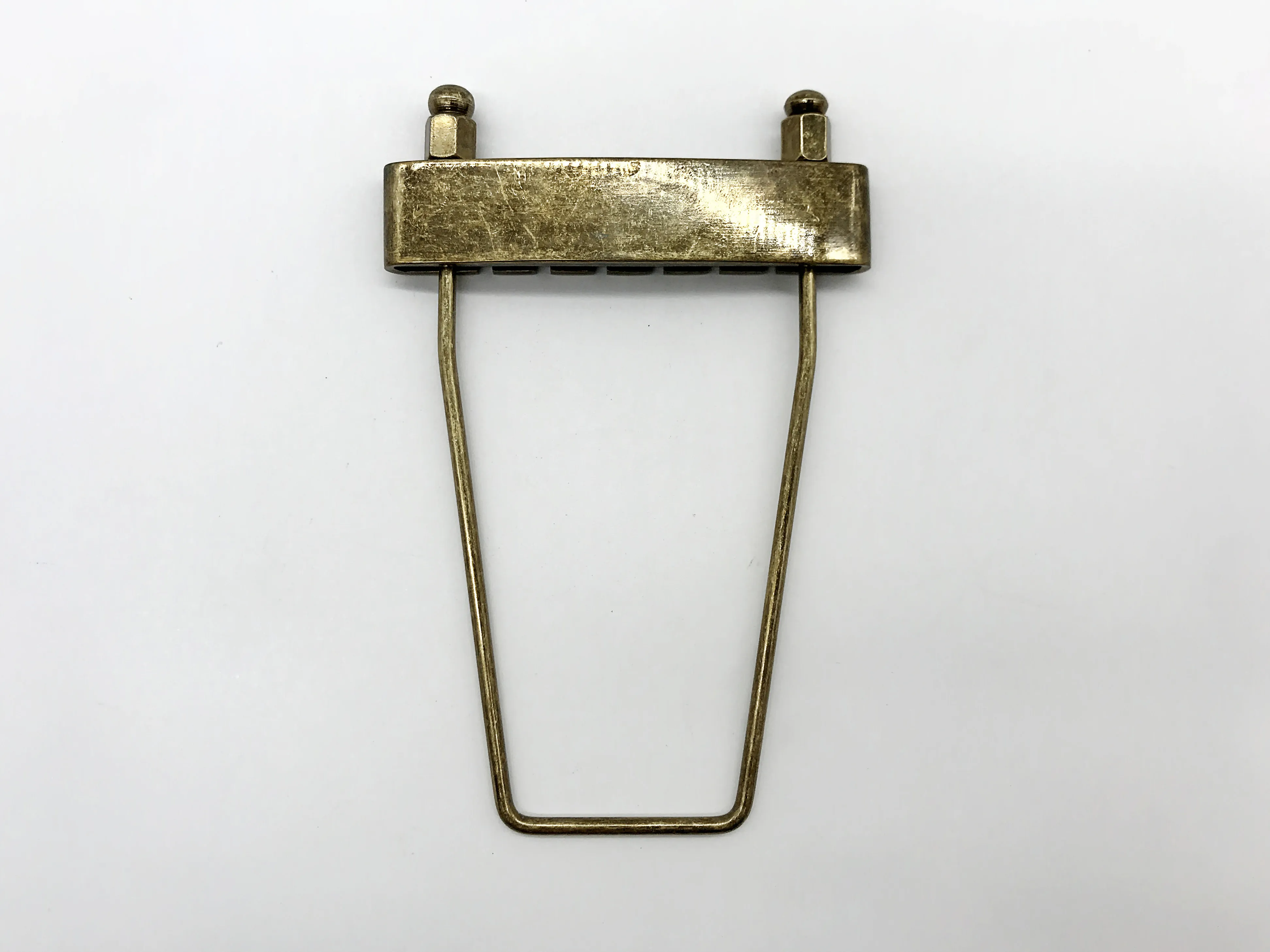 Professional Bridge Tailpiece For Hollow Body Archtop Jazz Electric Guitar Antique Gold Color Accessories Made in Korea #L004