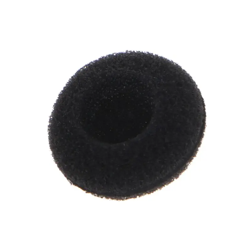 Almohadillas de silicona suave para auriculares, auriculares transparentes, puntas, accesorios de espuma negra para auriculares Plantronics Voyager 5200