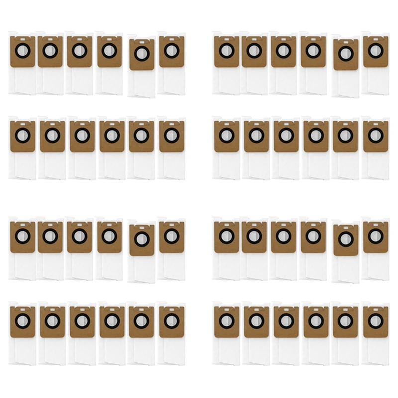 Hot 48 Pcs Dust Bags For Dreame Bot Z10 Pro Vacuum Cleaner Spare Parts Accessories