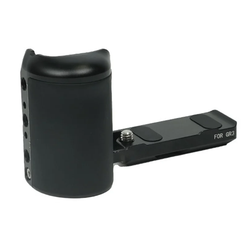 

REPLA-Aluminum Alloy Base Handle For Ricoh GR3 GRX Cameras Quick Installation Board Accessories Silicone Grips