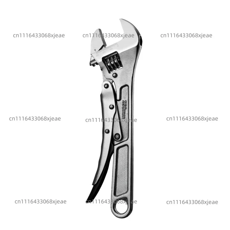 Powerful pliers movable wrench tool multi-function anti-skid locking movable wrench 10 inch self-tightening movable wrench