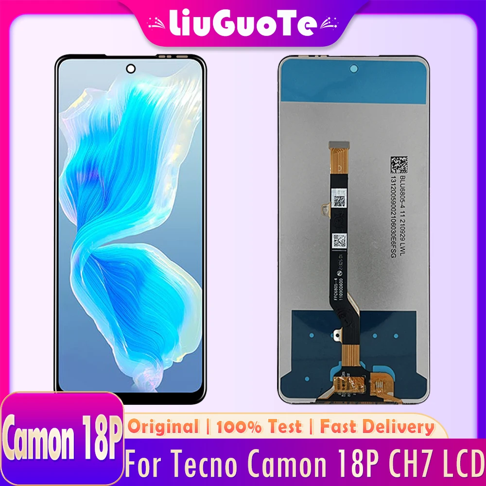 مراجعة ونصائح لشاشة LCD لجهاز Tecno Camon 18P CH7