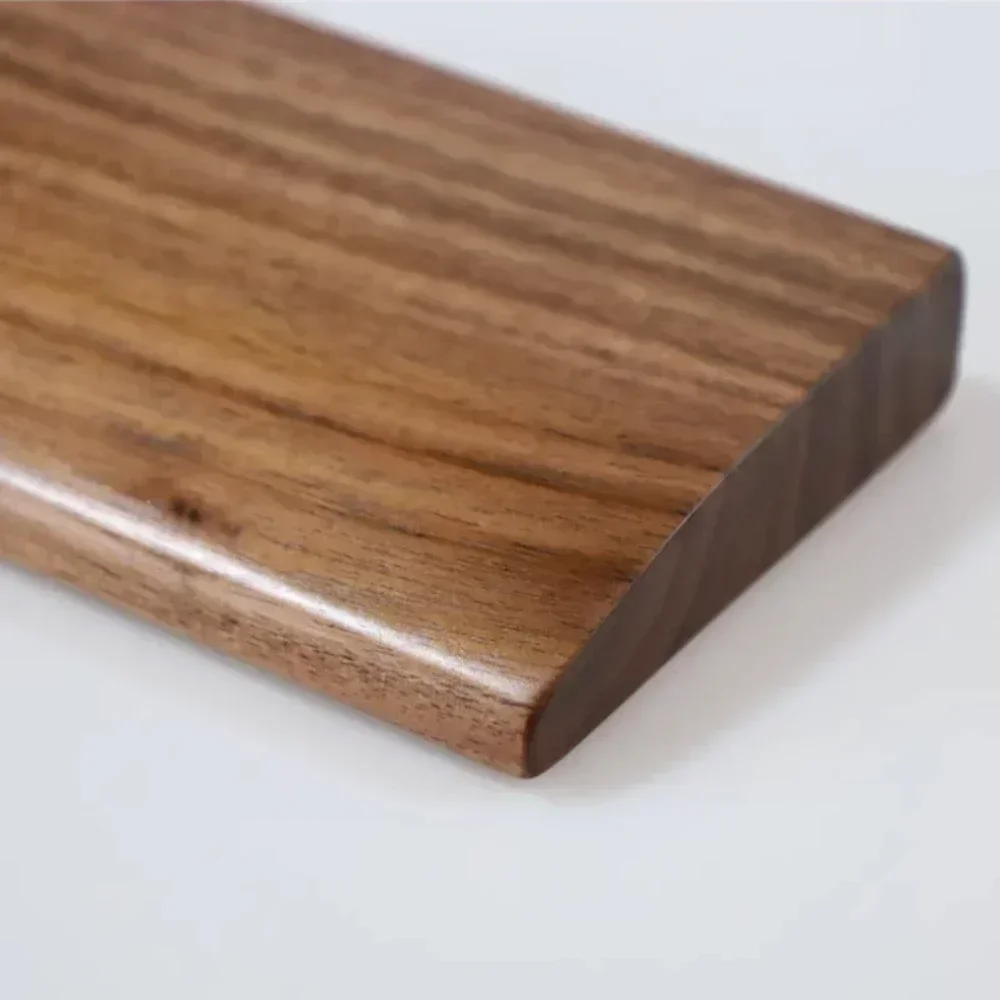 Walnut Wood Plam Rest Custom Solid Wood Palm Stress Mechanical Keyboard Wooden Wrist Rest Split Keyboard Office Game Accessories