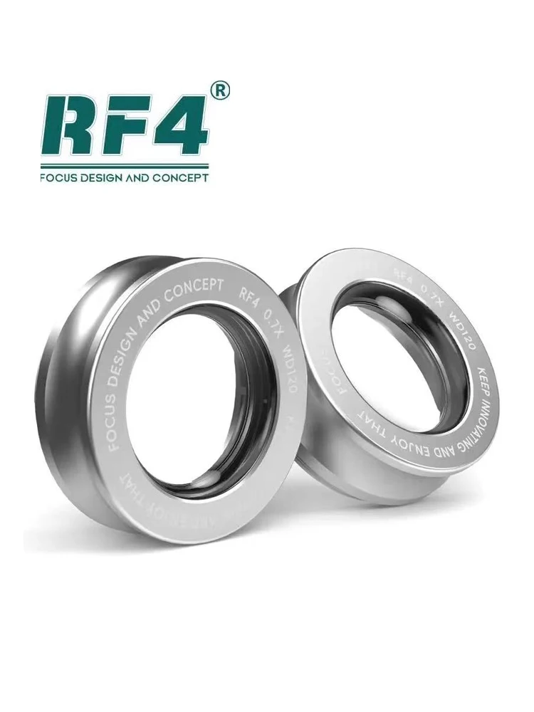 NEUE RF4 WD165 0,7X 0,5X 0,48X Mikroskop Glas Objektiv Trinokular Mikroskop Hilfs Objekte Objektiv für Stereo Zoom Barlow Kamera – Detail 7