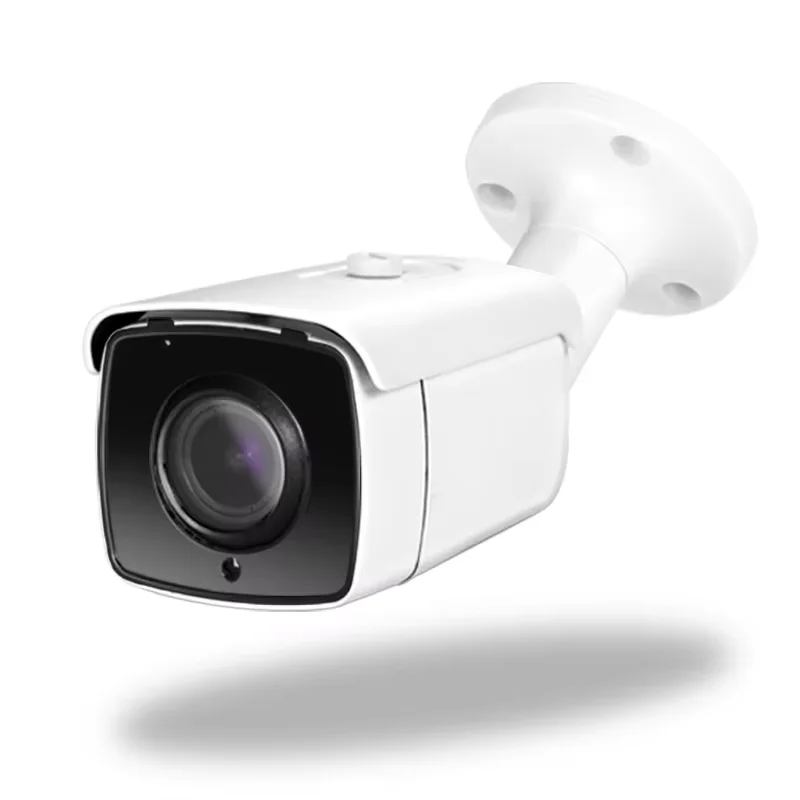 HJT POE-Caméra de surveillance avec vision nocturne, n'aime optique 5x, détection de mouvement, sécurité CCTV, carte TF Camhi, 5MP, 2.7-13.5mm, 30mIR