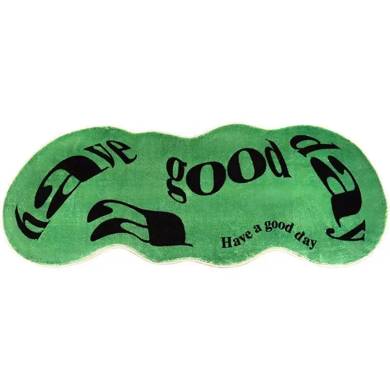 Alien Retro Nacht teppich, unregelmäßiger Schlafzimmer teppich, Nachahmung Kaschmir Nacht matte