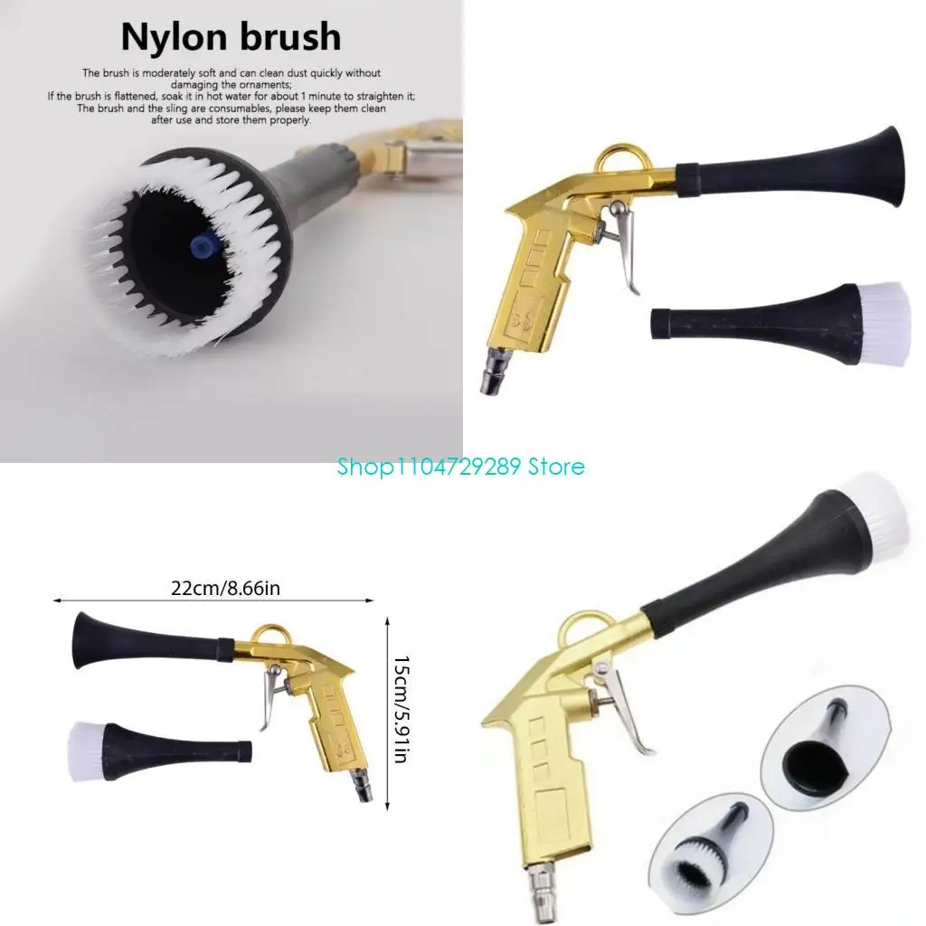 

D8KE Professional Car Interior Cleaning Guns with Powerful Airflows and Dusting Brush