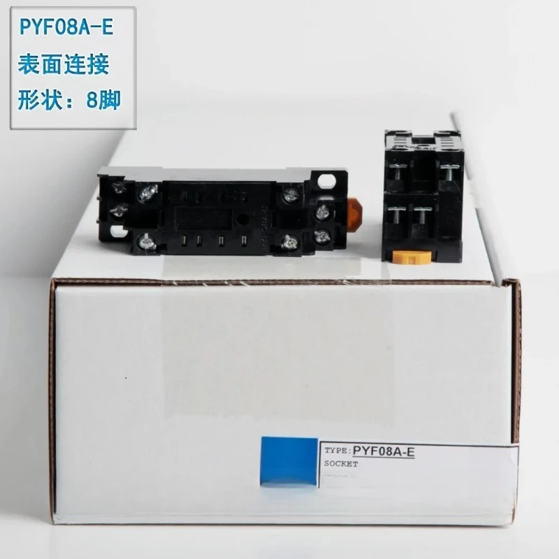 Relay Base PYFZ-08-E PYFZ-14-E PYF08A-E PYF14A-E PTF08A-E PTF14A-E DIN Rail 8Pin 14Pin Relay Socket