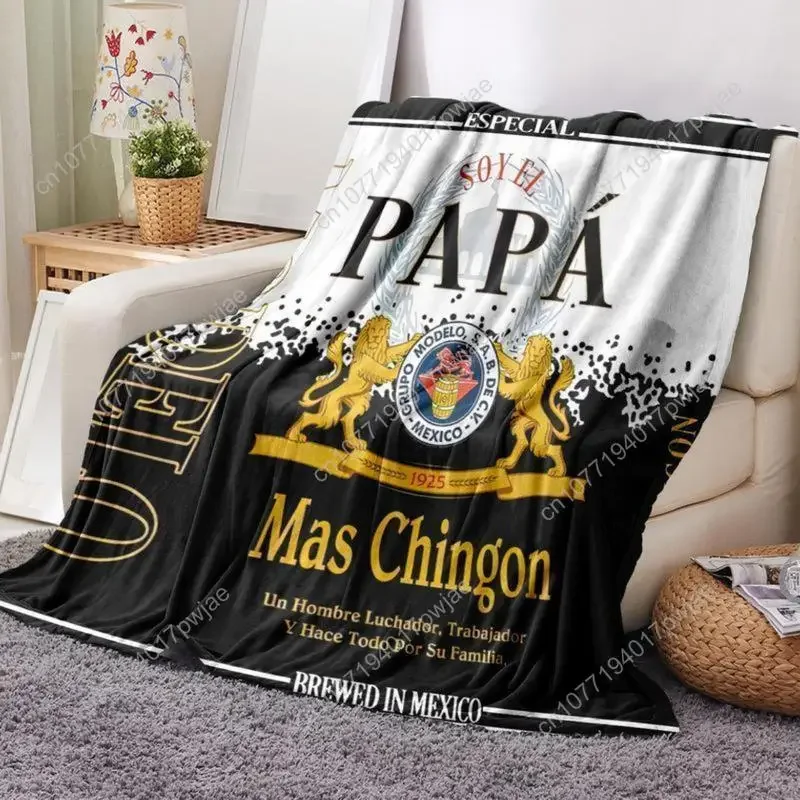 Modelo Beer Blanket,Gift For Dad,Mexican Beer Blanket,Soy El Papa,Fathers Day,Christmas Soft Funny Custom Blankets - view 4