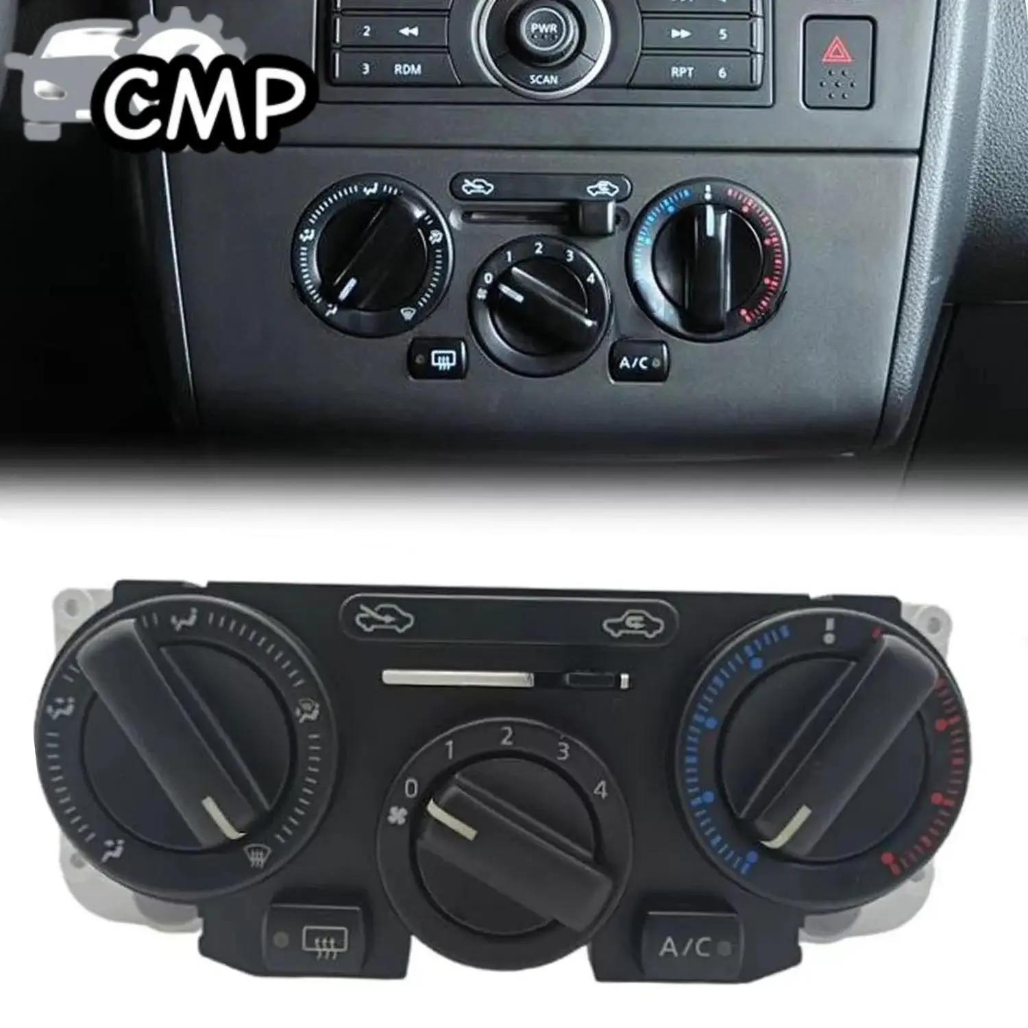 

1pc A/C Heater Climate Control Panel Switch Button OE# 27510-ED50A Fit For Nissan Versa Tiida 2004-2011 Automotive Interior Part