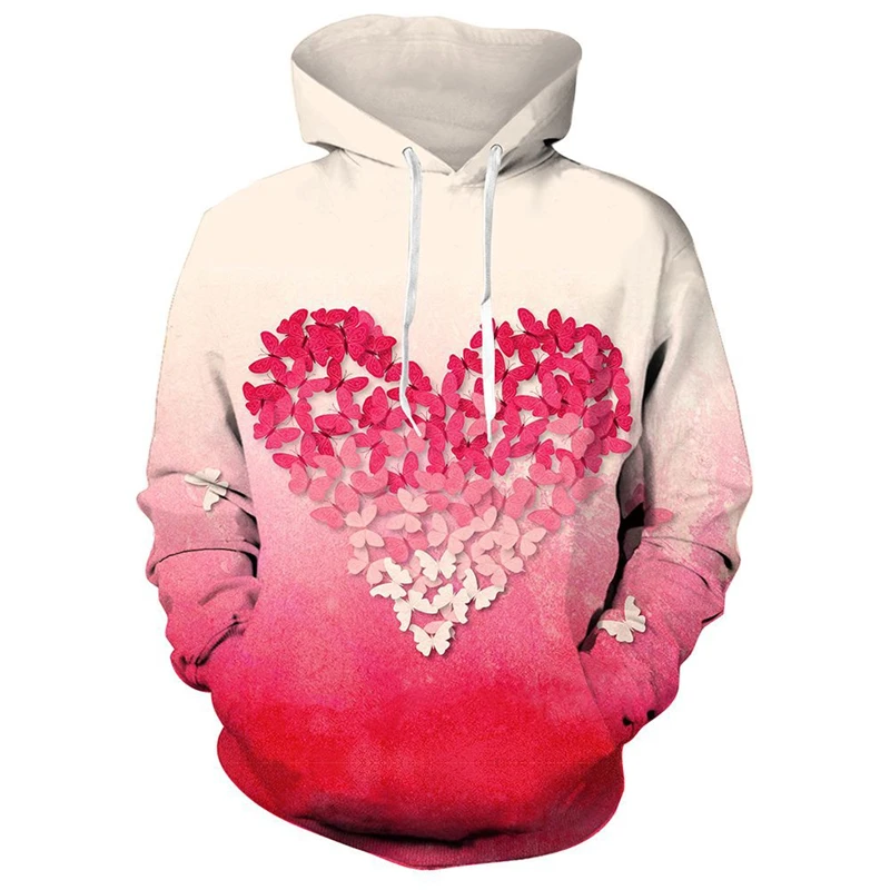 

Newest Love Pattern 3D Printed Hoodie Sweatshirts Men Women Fashion Casual Pullover Harajuku Streetwear Couple Hoodies Hooded