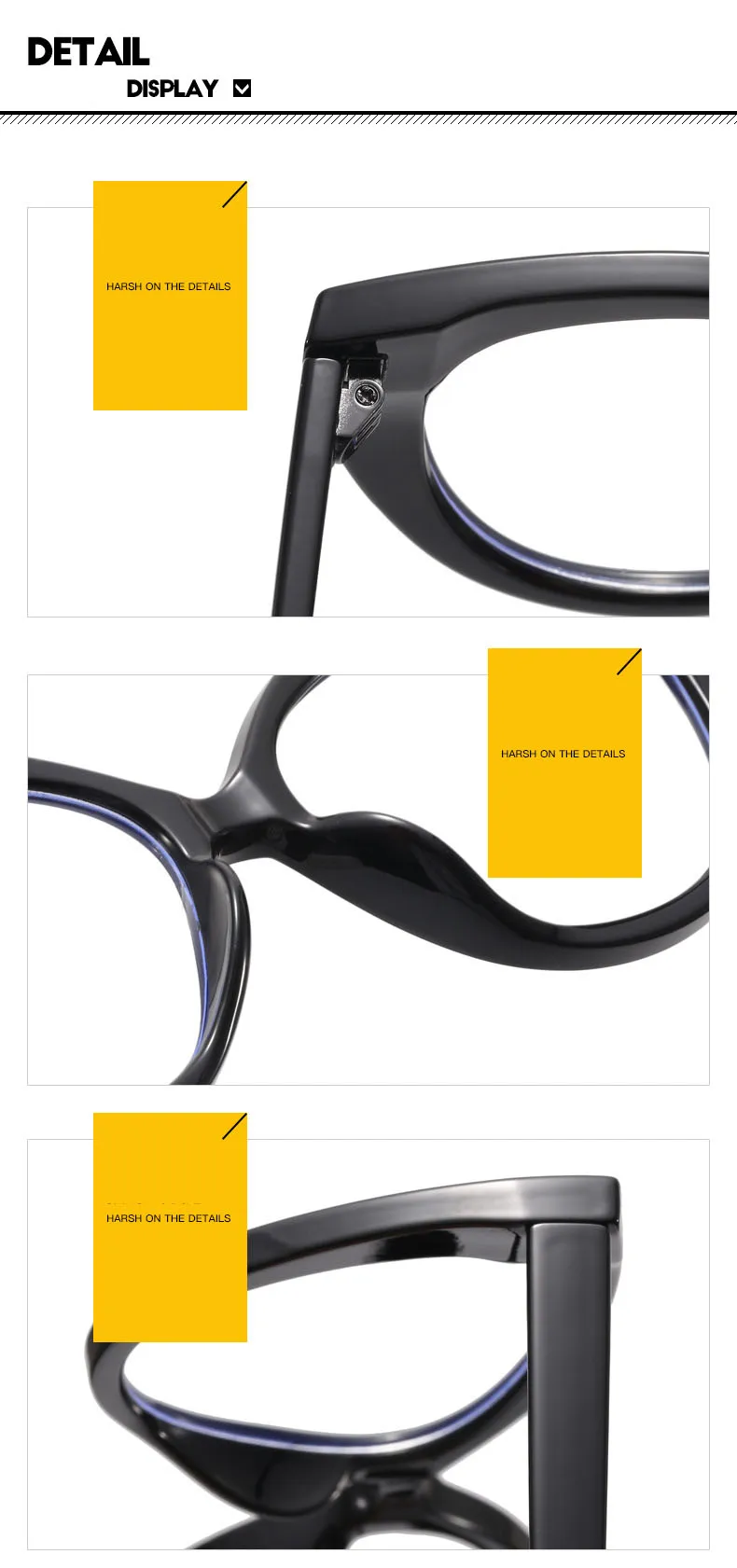 Stylowe okulary kocie oczy w kolorowych oprawkach – korekcyjne dla krótkowzroczności i do czytania 31 S0e586ab9d4f34d2e928ccb17c107b12f5