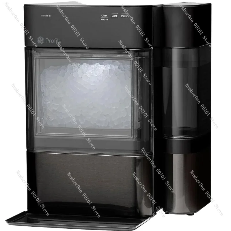 For Opal 2.0 | Countertop Nugget Ice Maker with Side Tank | Ice Machine with WiFi Connectivity| Black Stainless