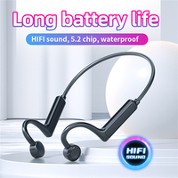 KS19 TWS Bone Conduction Earphone Wireless Headphones Neckband IPX5 Waterproof Sports Headset Hearing Aid Earphones Handsfree