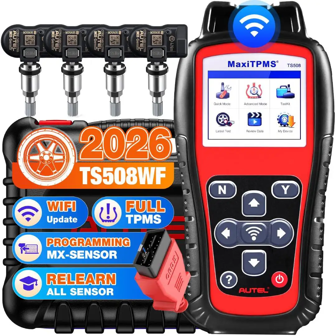 Autel MaxiTPMS TS508WF WiFi Wireless Code Reader TPMS Programming Diagnostic Tools TPMS System Health Check Program MX-sensor image 3